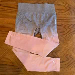 Gymshark seamless leggings. Medium